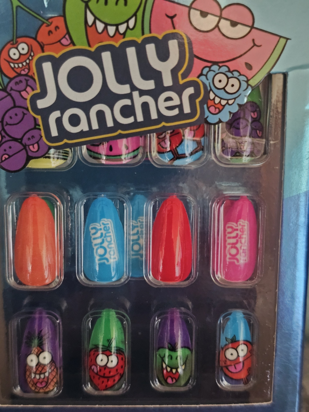 NIB Jolly Rancher Assorted Candy Press-On Nails - Pre-Glued
